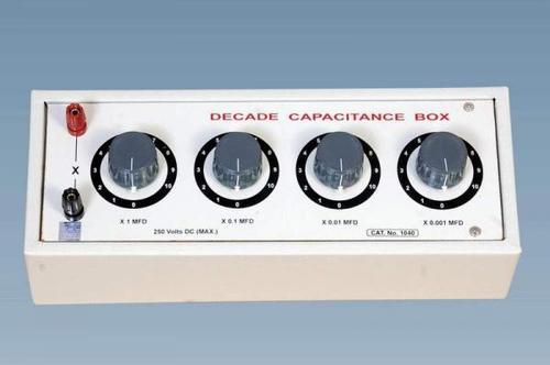 Decade Condenser Box Dial Type