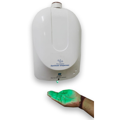 AVAILABLE: TOUCHLESS SANITIZER DISPENSER - 1 LITER