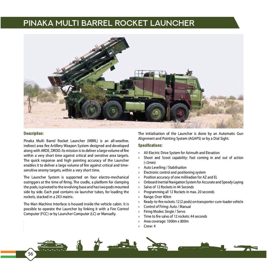 Multi Barrel missile launcher available for export under India’s defense export policy By Buzzy Day Enterprises