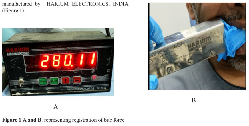 Bite Force Sensor