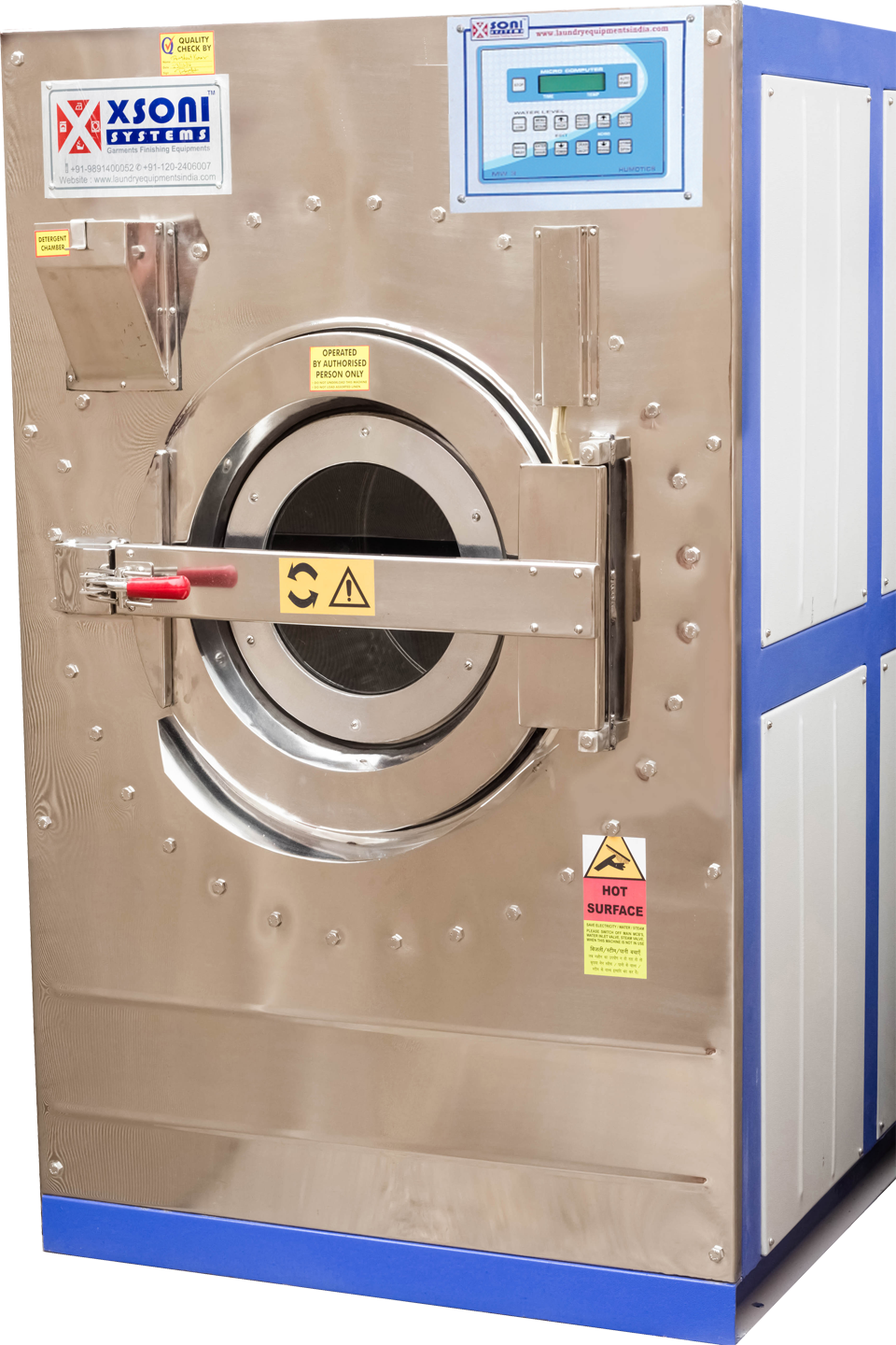 Industrial Washer Extractors Hard Mount with Normal spin 