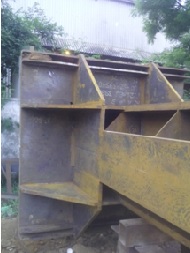 BOILER SUPPORT COLUMNS
