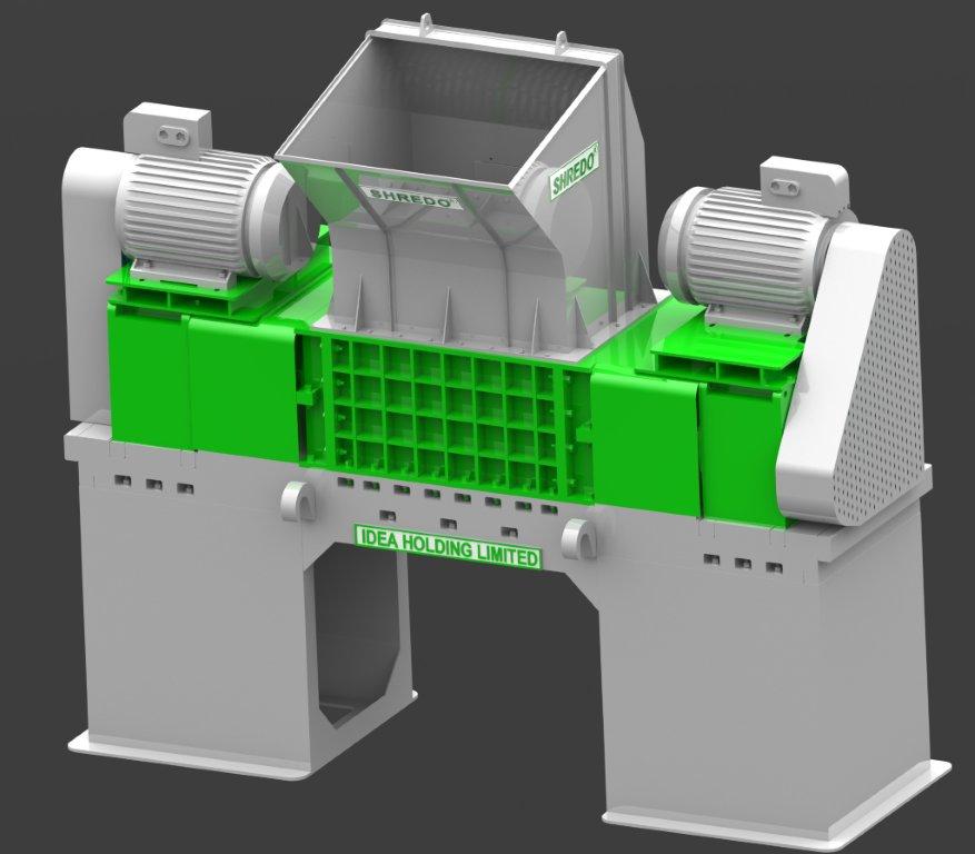 Biomass Shredder machine