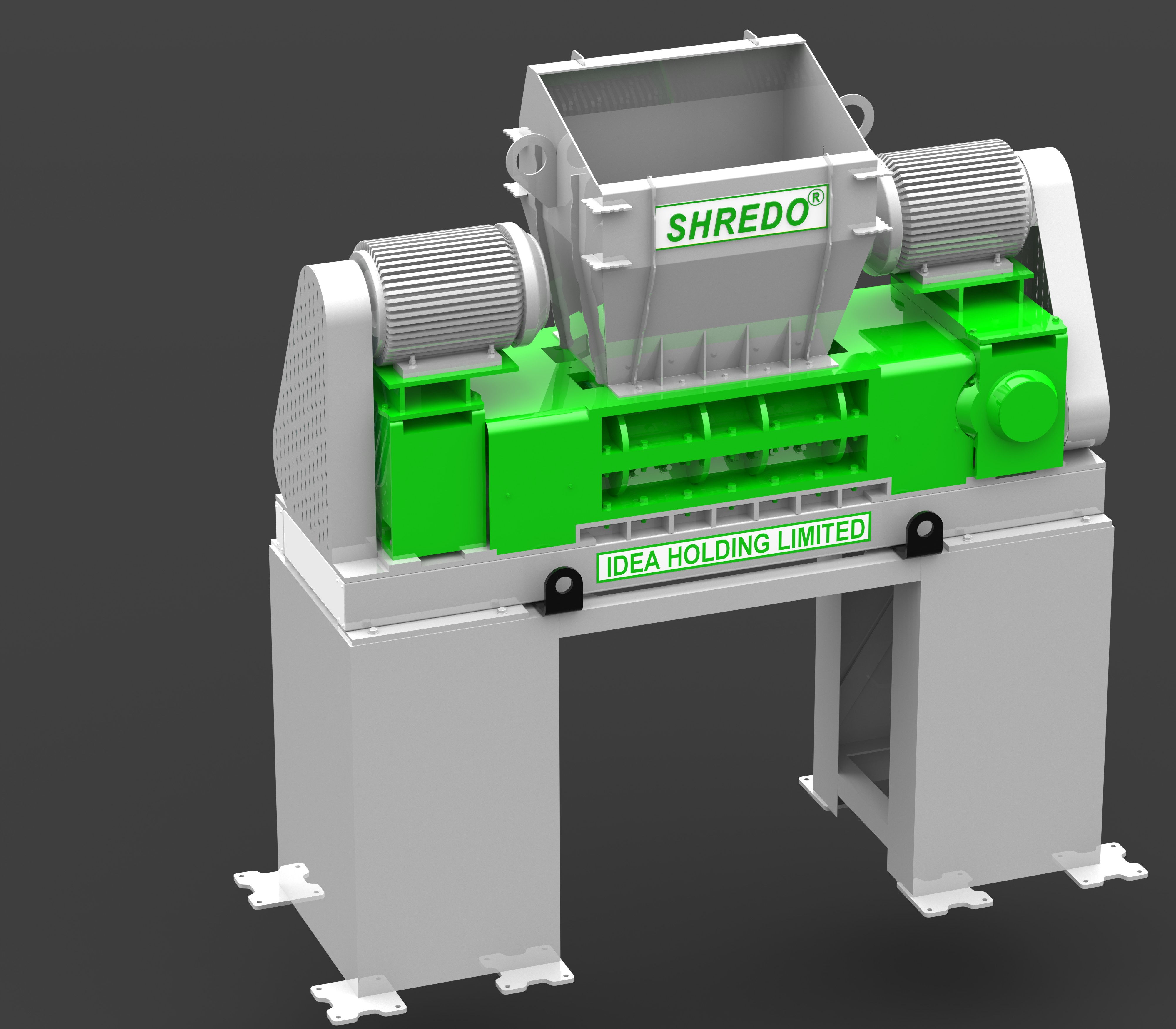 Pulp & Paper Industry Waste Shredder