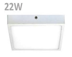 LED Surface Panel Light AL - 22 W Sq