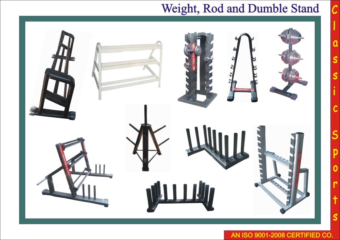 WEIGHT , ROD AND DUMBLE STAND