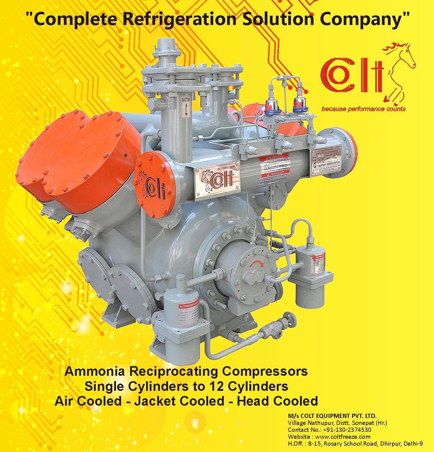 AMMONIA RECIPROCATING COMPRESSOR