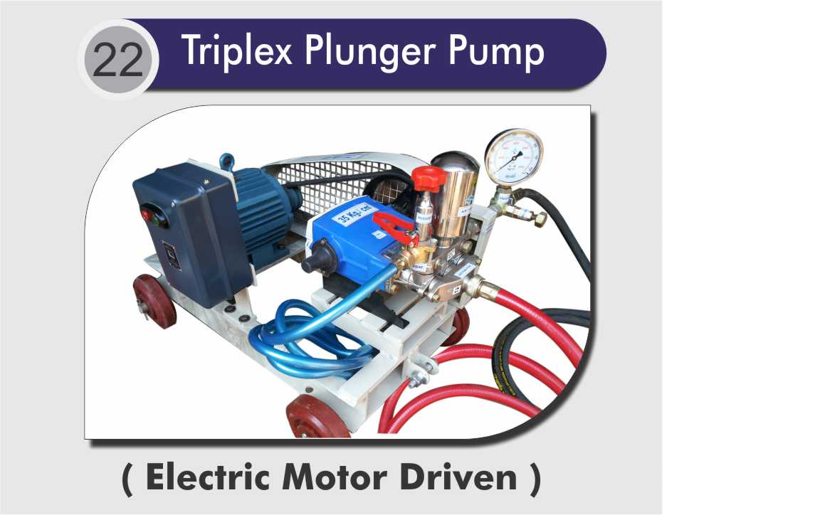 TRIPLEX PLUNGER PUMP