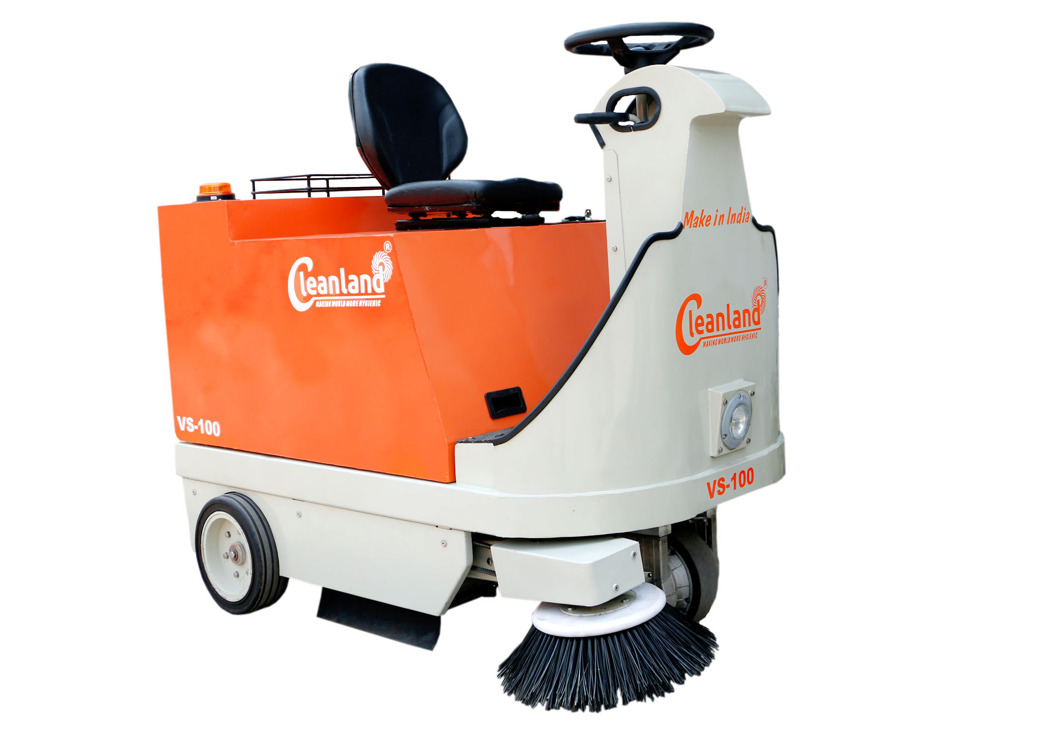 CLEANLAND VS-100 Battery Operated Floor Sweeping Machine