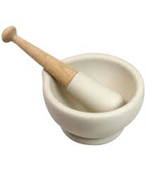 Pestle & Mortar Porcelain