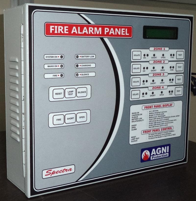 2 Zone Fire Alarm Panel