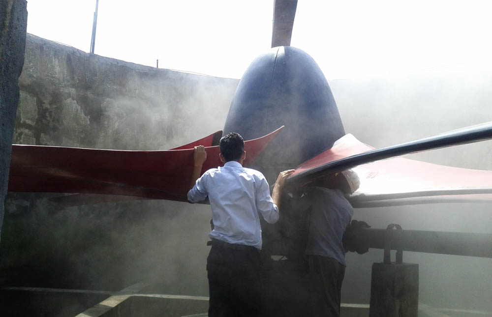 Cooling tower fans