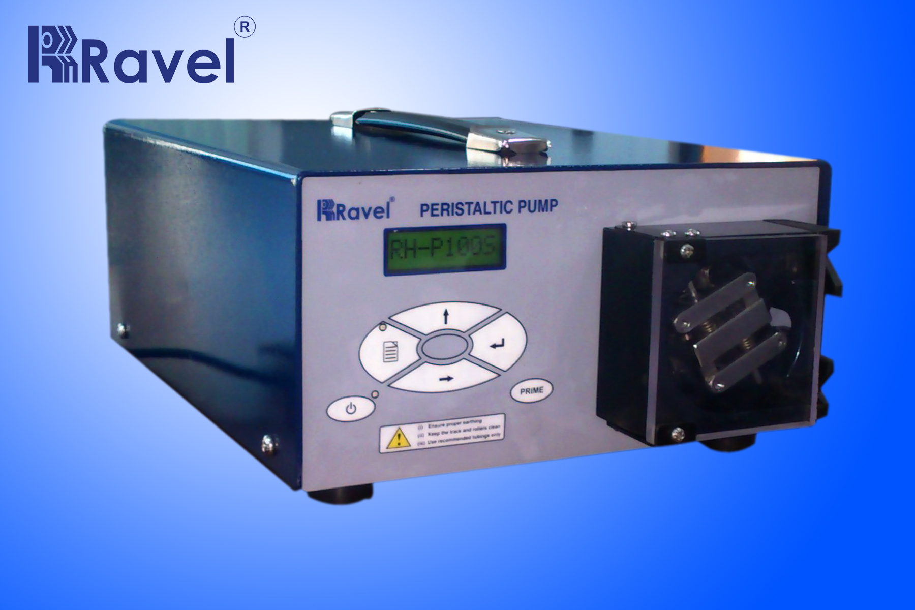 Peristaltic pump, Microprocess Based with Volumetric / RPM Controls