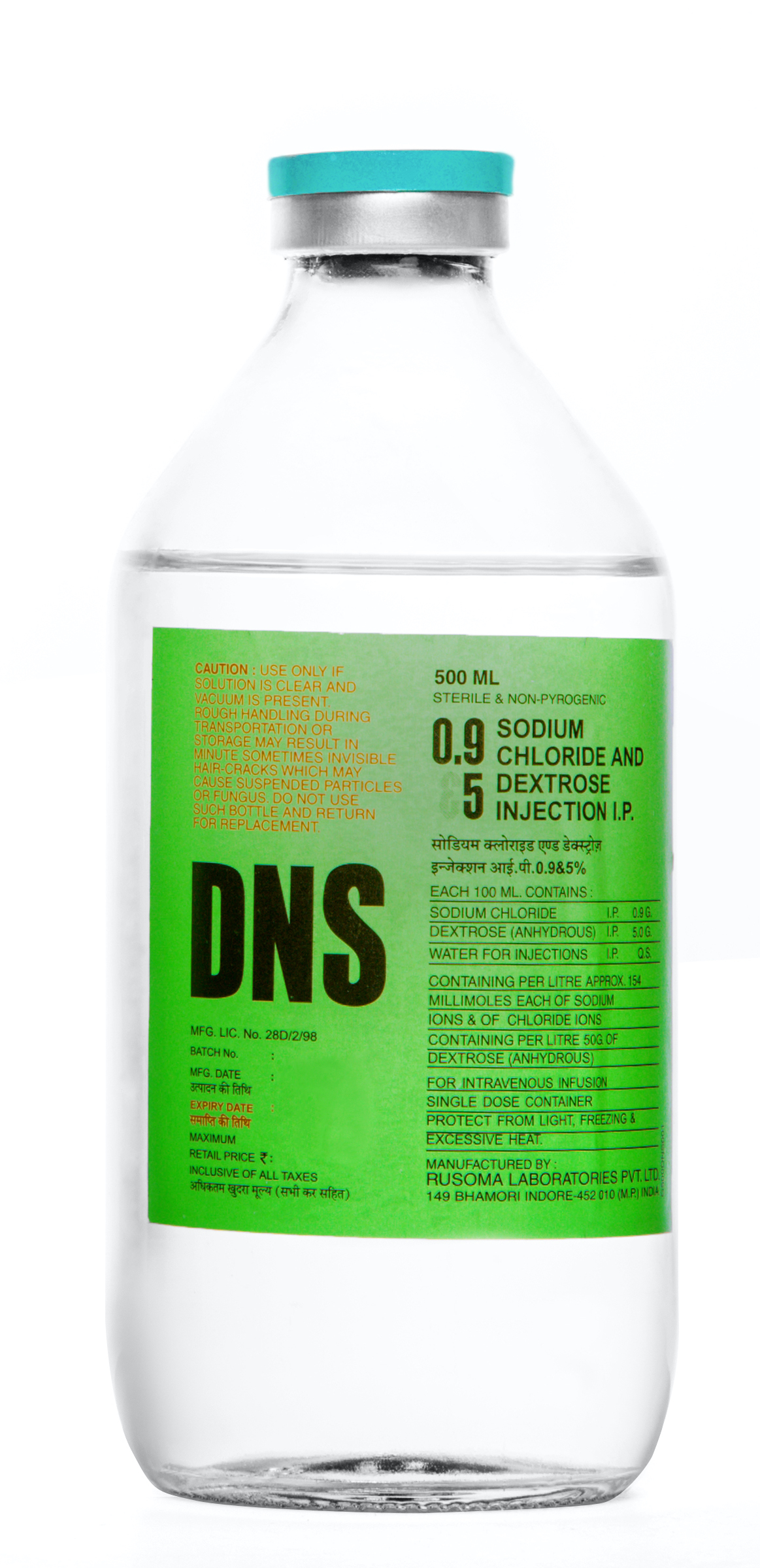 DEXTROSE WITH NORMAL SALINE (DNS)