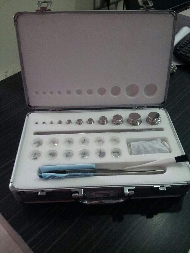 1 mg to 200 g F1 Class Weights Set with NABL / ILAC Accredited