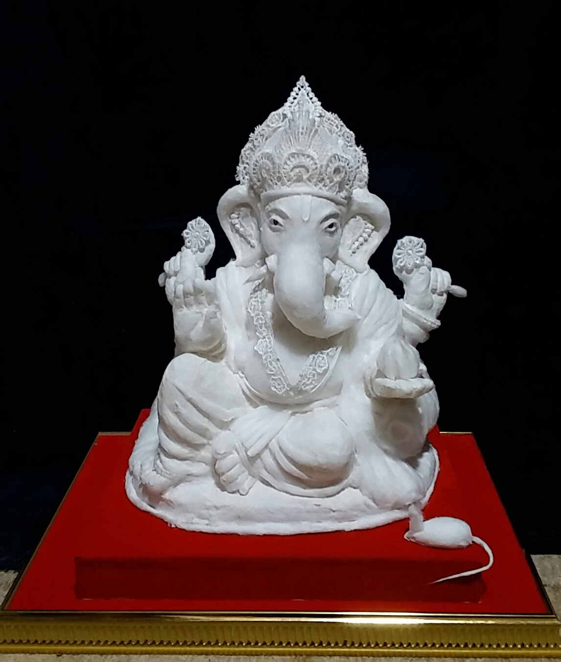 ANANT COTTON GANESHA WHITE