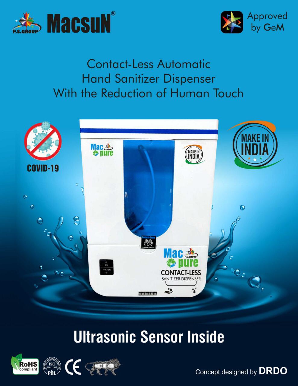 Automatic hand sanitizer dispensing unit