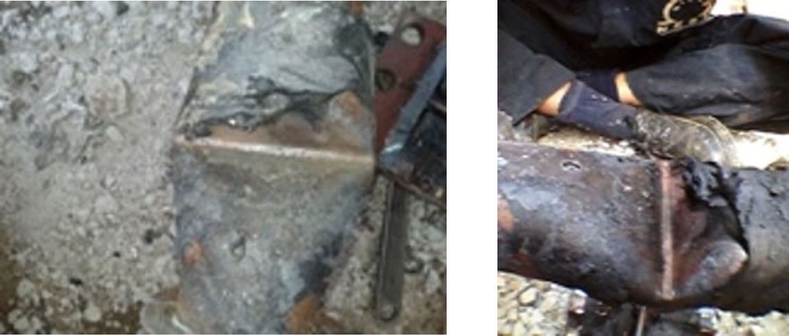 Squeezing/ Crimping/ Pinching of Pipes