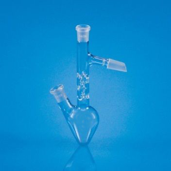 Vigreux Flasks with Side Neck 