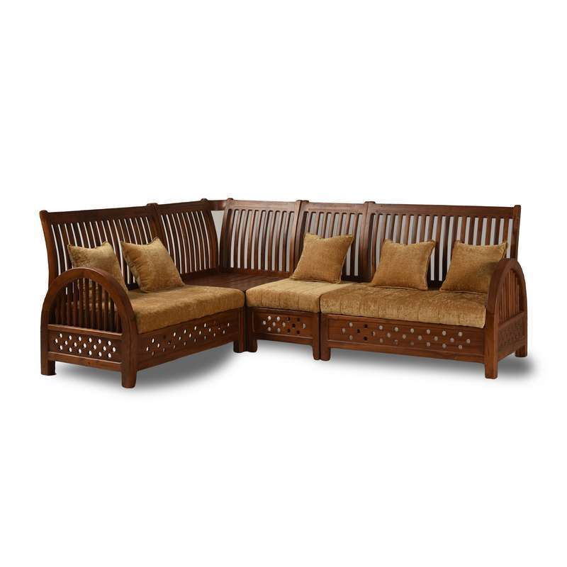 Wooden Corner Sofa Setty HPY006