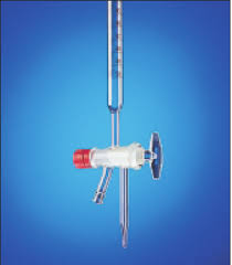 Burettes Double Oblique Bore Stopcock 3-way 