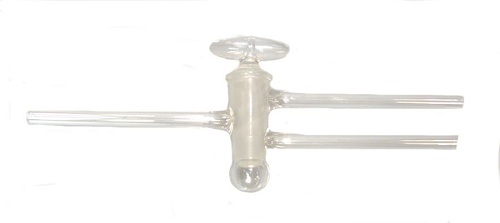 Stopcock High Vacuum Oblique Bore 