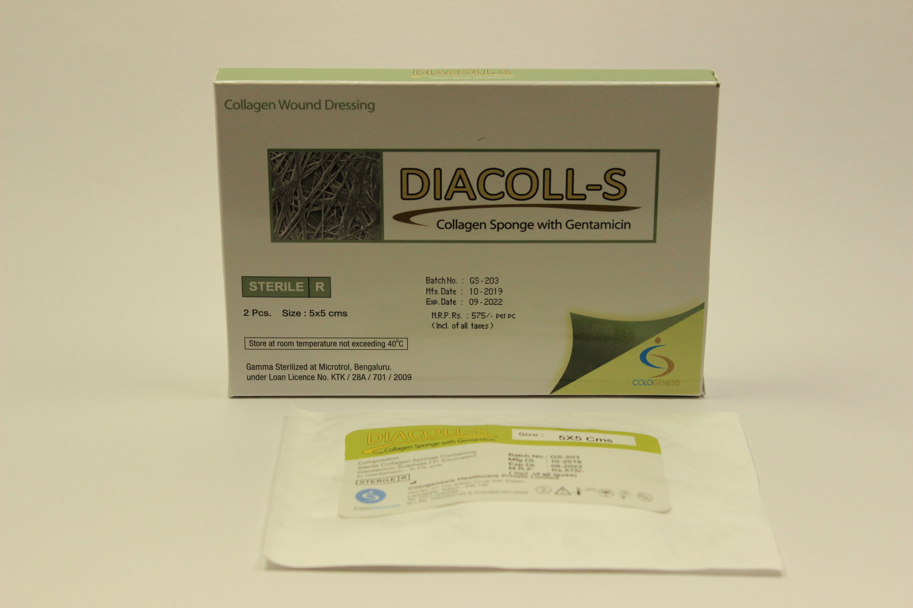 Diacoll S - 5x20 cm