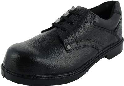 SAFETY SHOES LOW ANKLE WITH DIRECTLY MOULDED NITRILE RUBBER SOLE (ISI APPROVED)