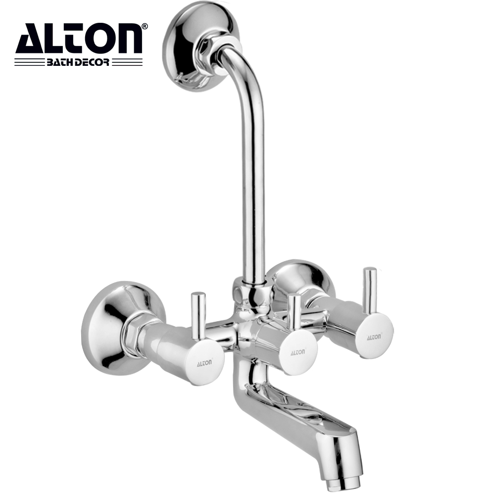 ALTON GRACE WALL MIXER WITH PROVISION FOR OVERHEAD SHOWER WITH L-BEND