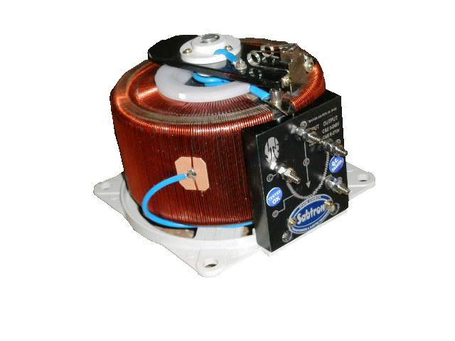 4 AMPS SINGLE PHASE VARIABLE TRANSFORMER OPEN TYPE