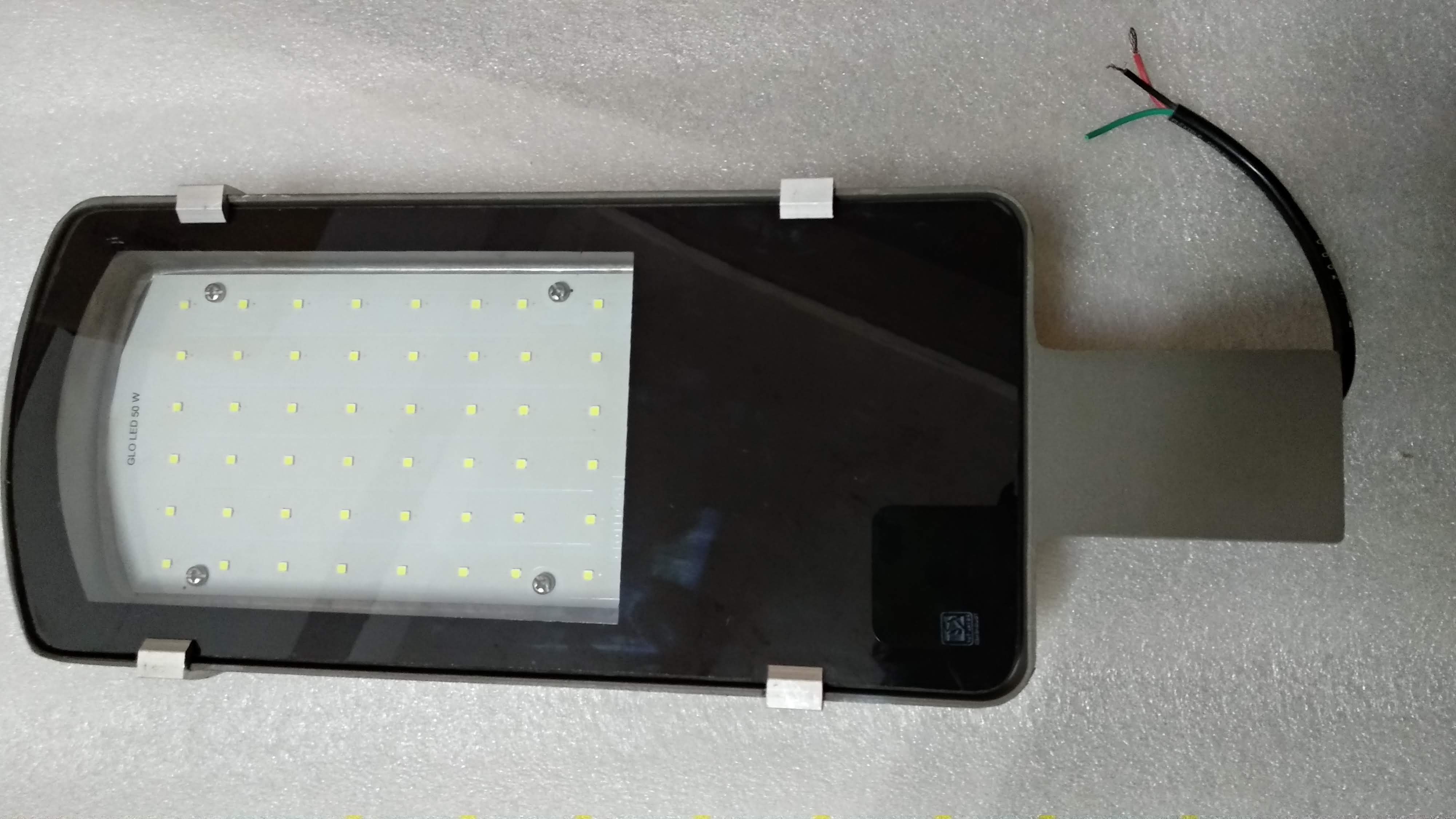 LED Street Light - 50W glass 