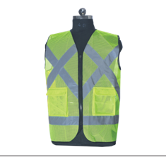  CROSS REFLECTIVE SAFETY JACKET