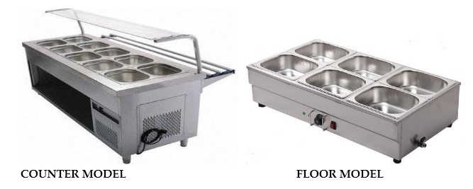 Bain Marie- 2 vessels - Electric Type - (KITCHEN EQUIPMENTS)