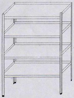 STORAGE RACK (KITCHEN EQUIPMENT)