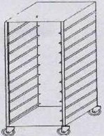 RACK CART   (KITCHEN EQUIPMENT)