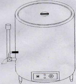 WATER BOILER - ELECTRIC TYPE - CAPACITY 25Ltrs (KITCHEN EQUIPMENT)