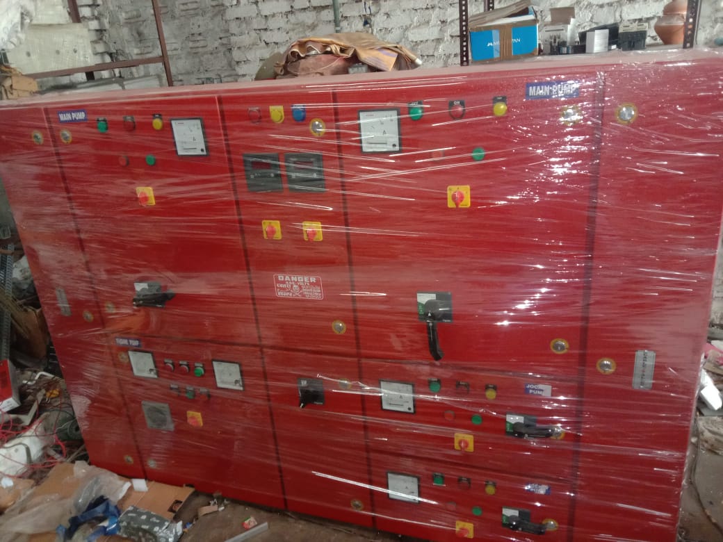 FIRE PUMP MOTOR  STARTER PANEL ( FIRE CONTROL PANEL )