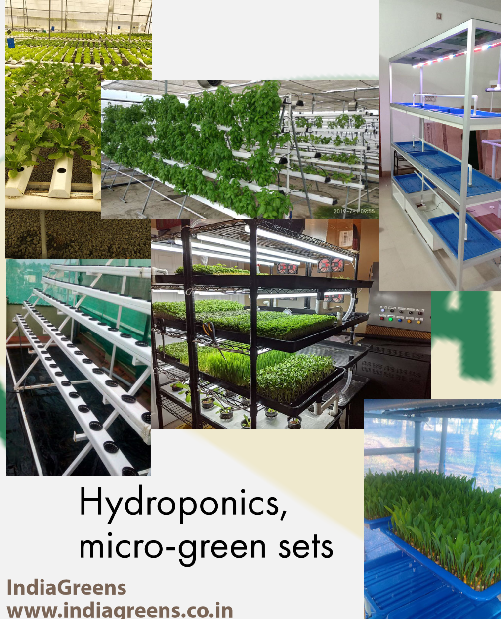 Hydroponic grow own for homes