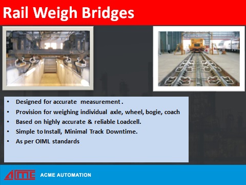 RAIL WEIGH BRIDGE