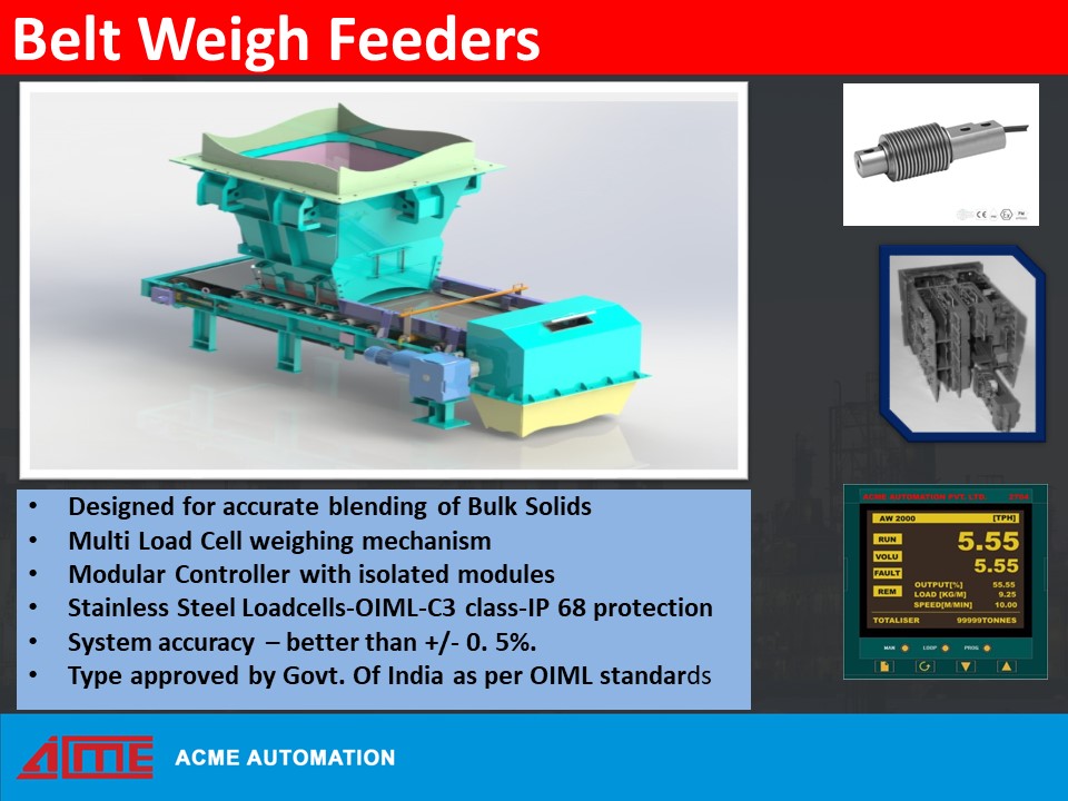 BELT WEIGH FEEDER