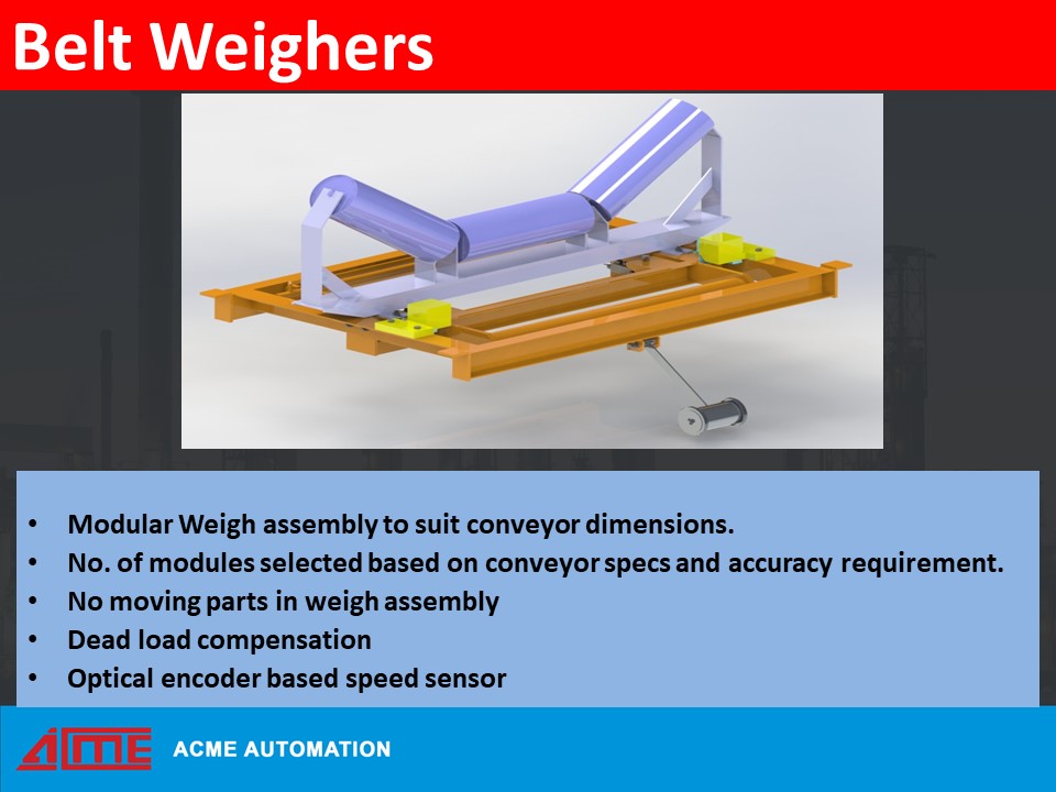 BELT WEIGH SCALE