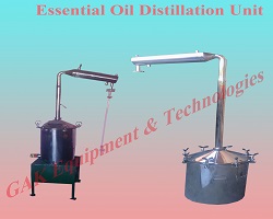 Aromatic/Essential oil distillation unit