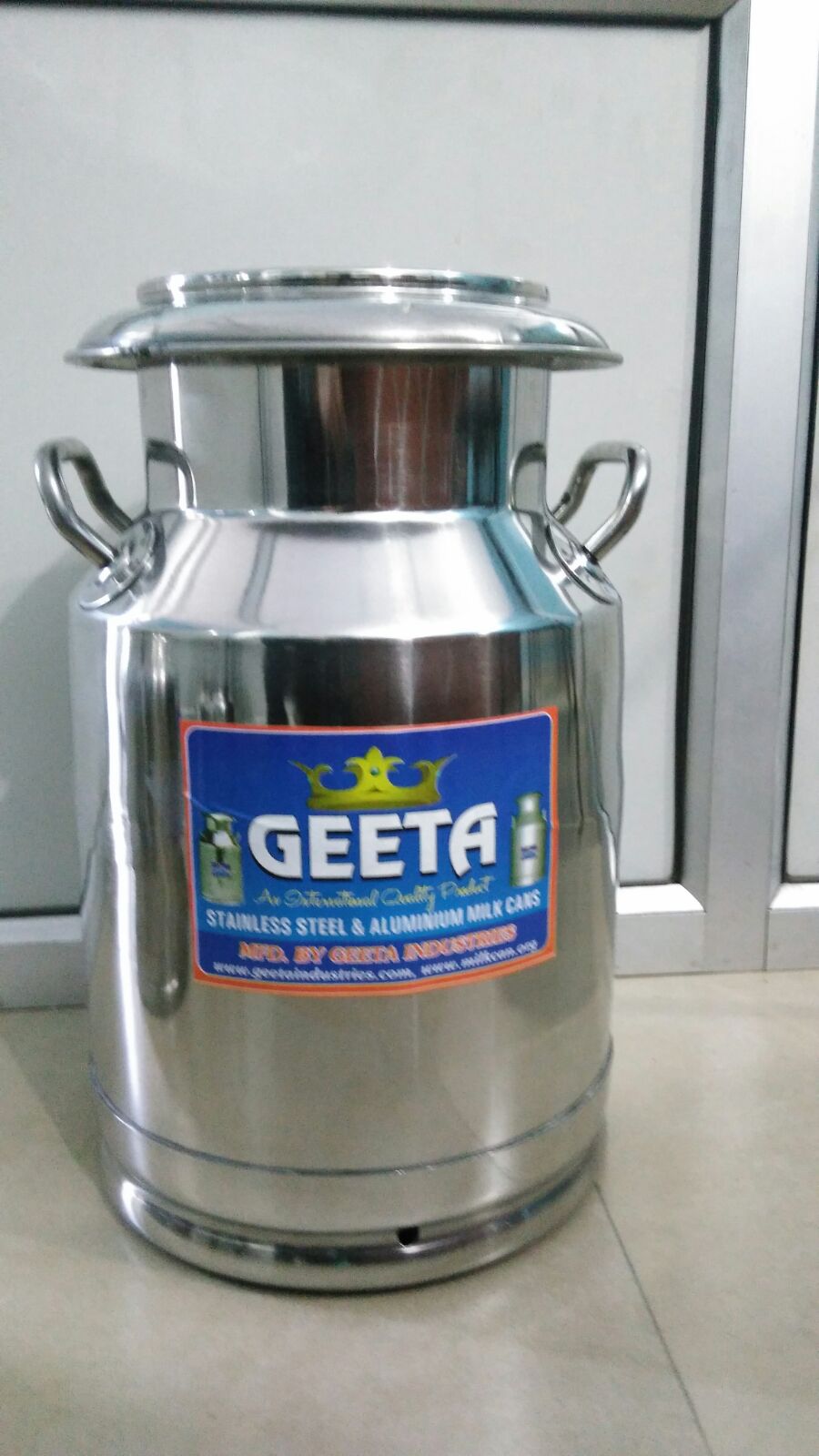 Stainless Steel Milk can 40 ltr Capacity, 304 Grade 