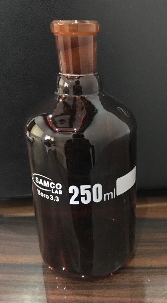 Reagent Bottle with Narrow Mouth 250ML