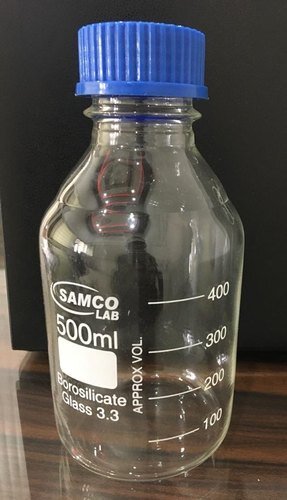 REAGENT BOTTLE CLEAR GLASS 500ML