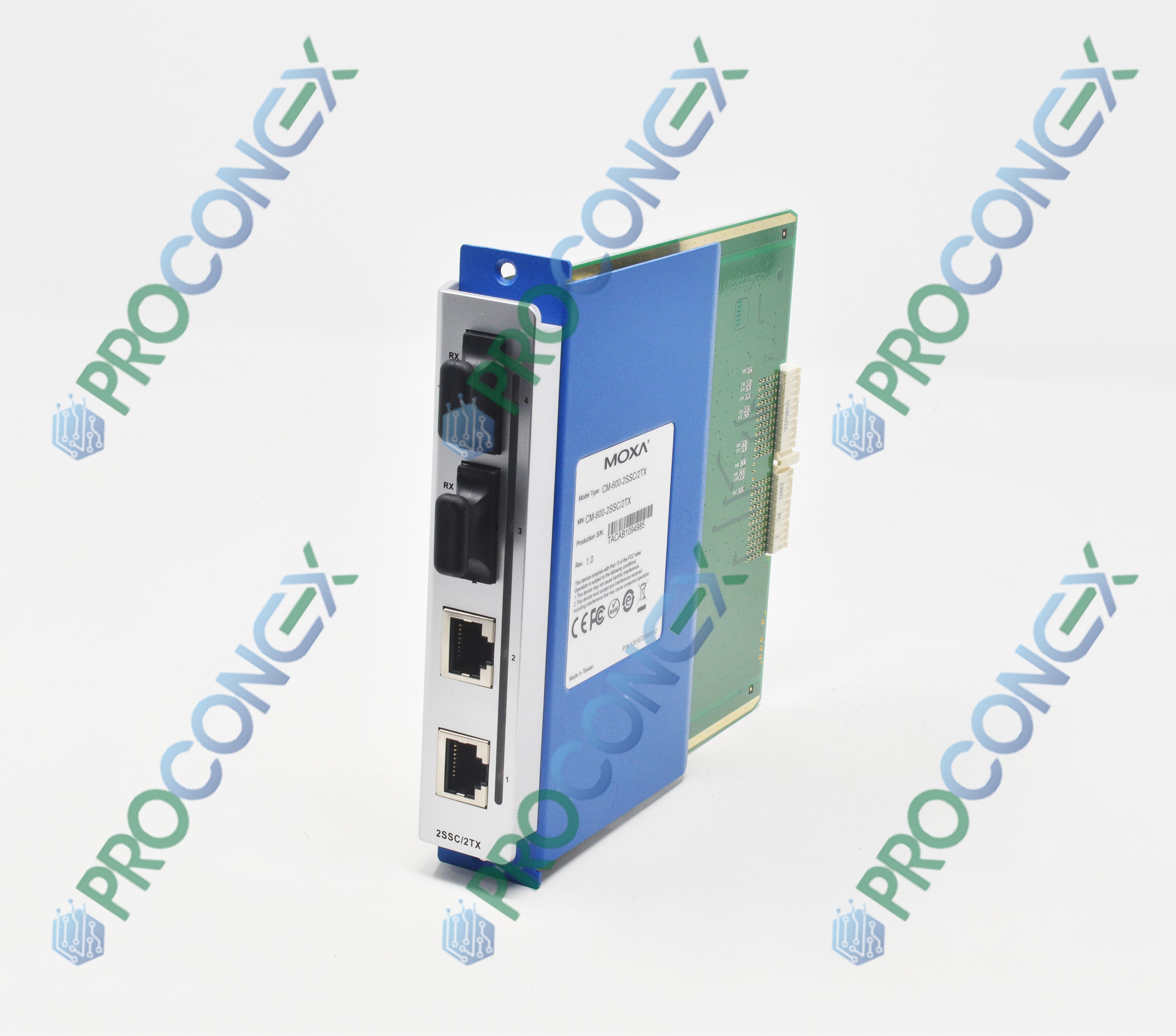 Fast Ethernet interface module - CM-600-2SSC/2TX