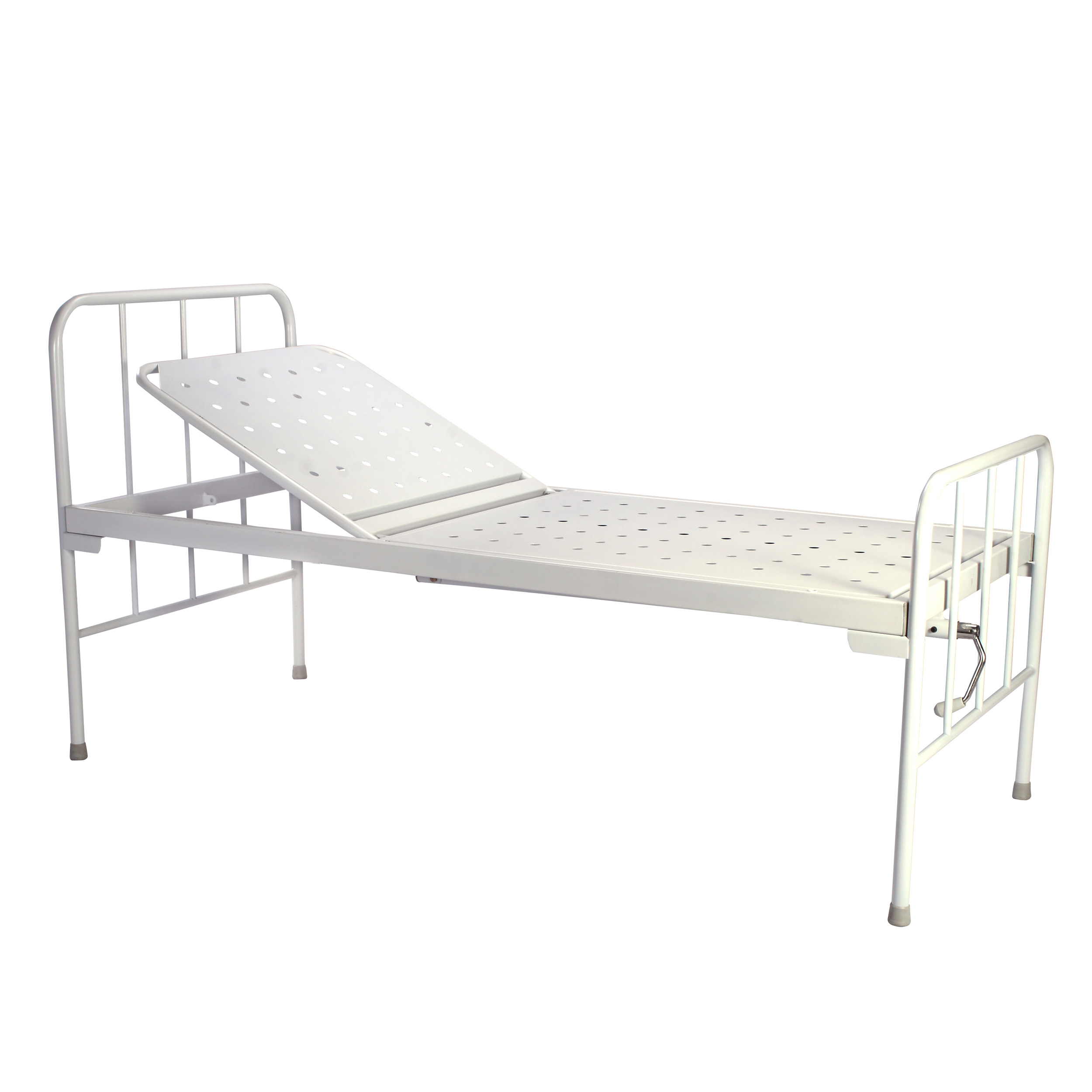 Semi Fowler Bed with Un-equal Mild Steel head & foot boards