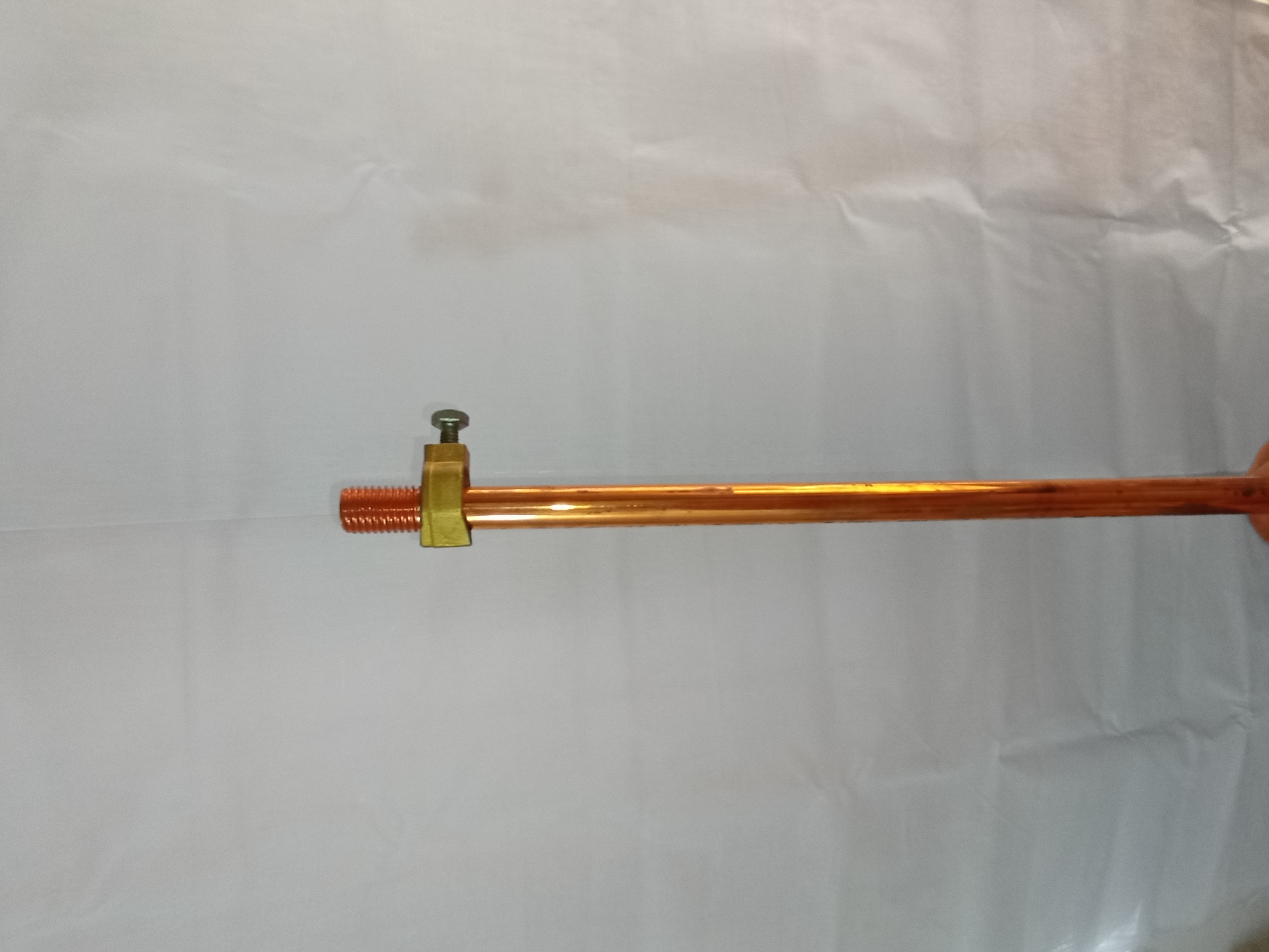 Copper Earth Rod 20 mm, 2 m (With Clamp)