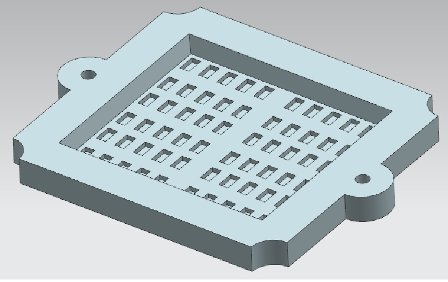 Arpa moulding line pattern for foundry