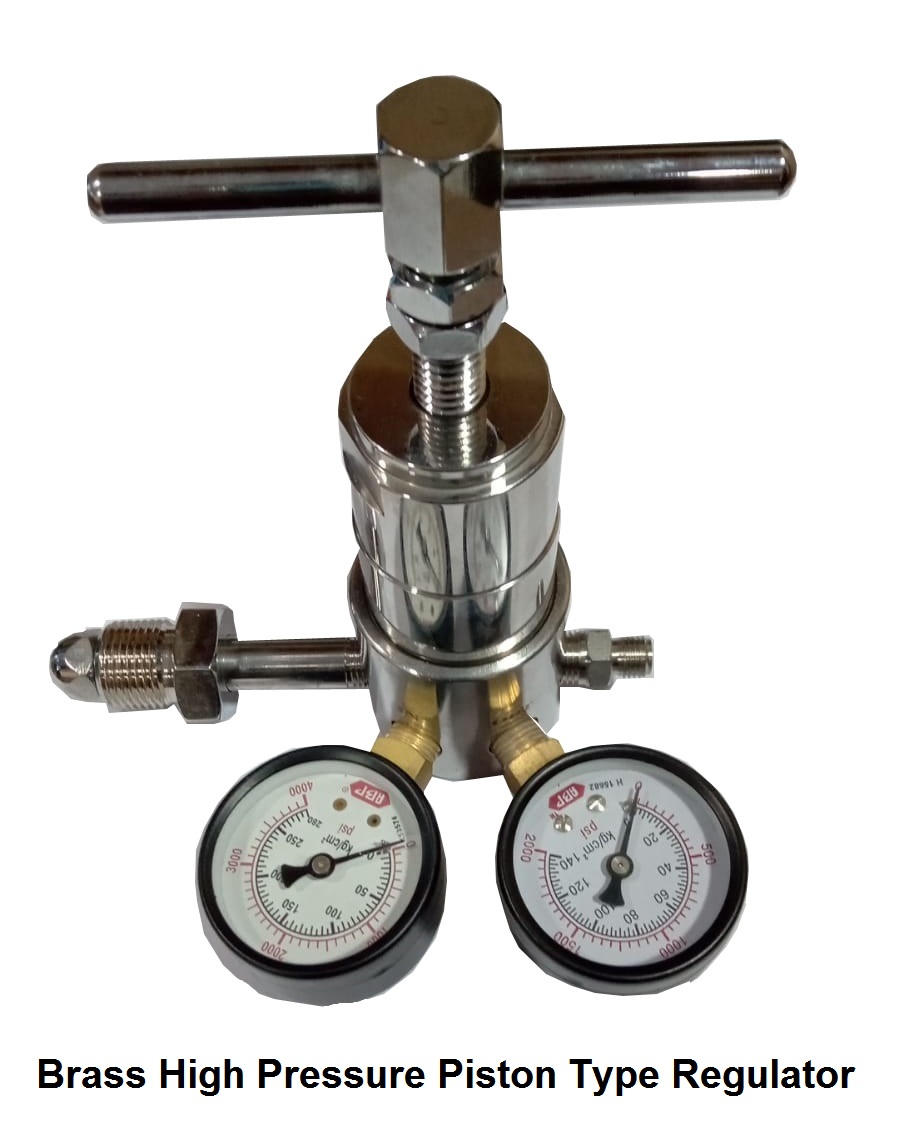 Brass High Pressure Piston Type Air Regulator